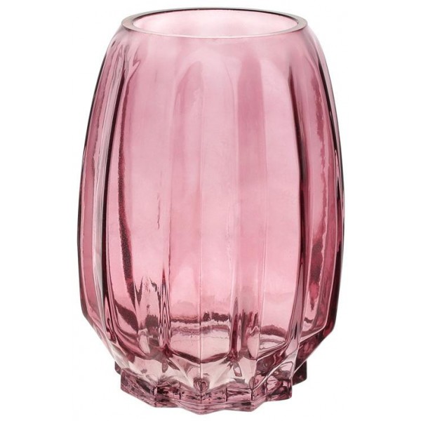 

Ваза декоративная Ancient Glass "Грейс" 20х14см, стекло, фиолетовый