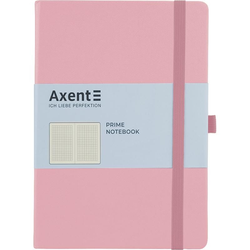

Книга записная Partner 145х210мм 96л в клетку розовый Axent