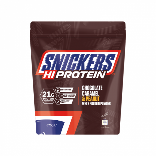 

Сывороточный протеин Mars Chocolate Drinks and Treats "Snickers Hi Protein Whey Protein Powder" Snikers (875г)