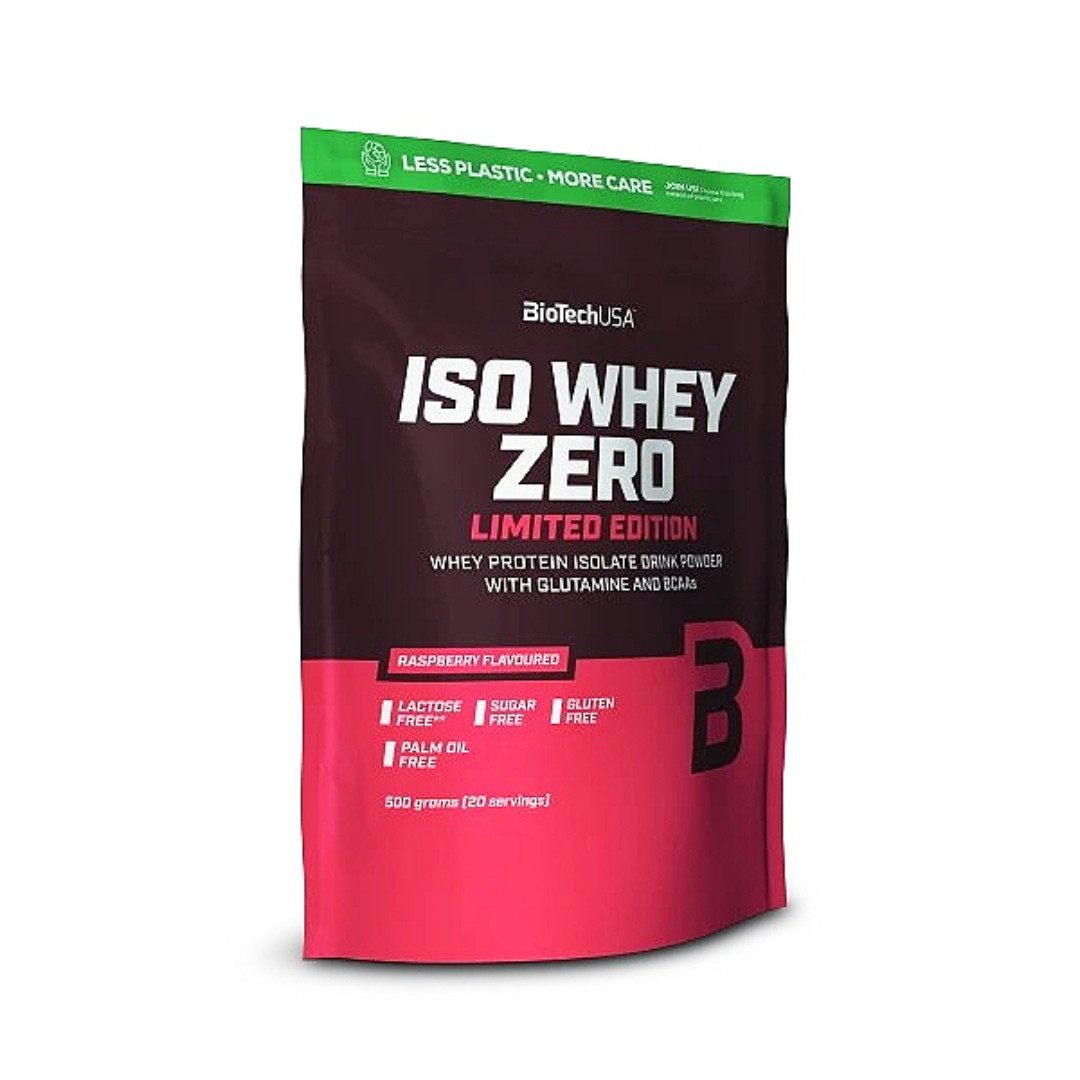 

Изолят сыворочного протеина BioTech USA "ISO WHEY Zero lactose" Малина (500г)