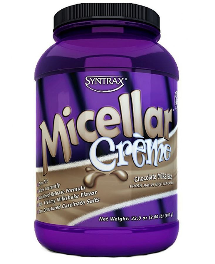 

Мицелярный казеин Syntrax "Micellar Creme" Шоколадный милкшейк (907г)