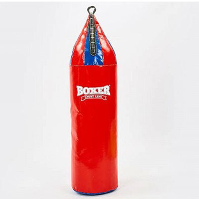 

Боксерский мешок Boxer 75 см ПВХ 0,7 мм красный