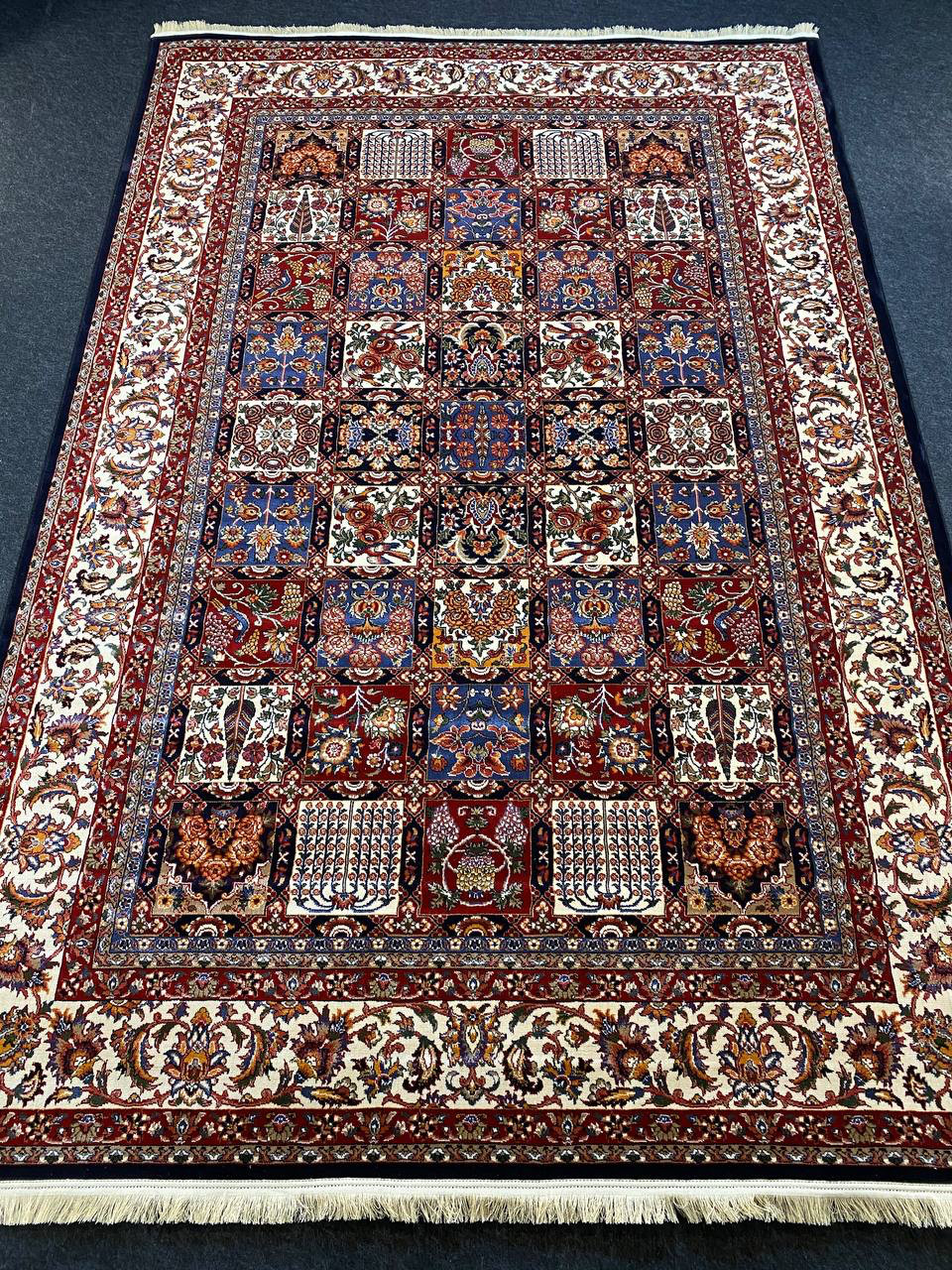 

Ковер Faravahar Ethnic 200х300 см Красный с синим (0693)