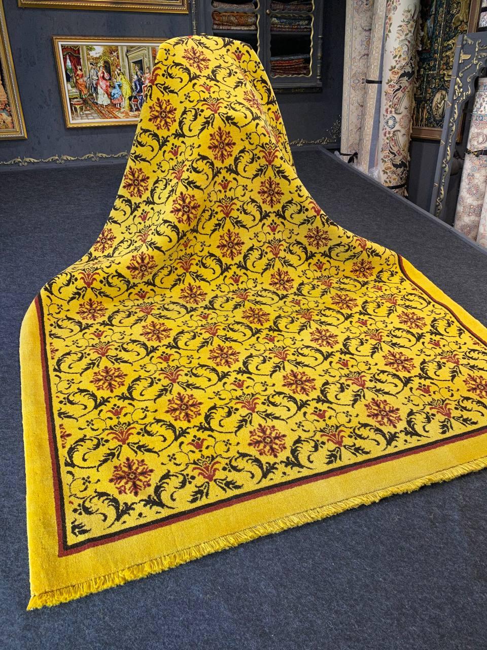

Ковер Faravahar Wool 200х300 см Янтарный с красным (0815)