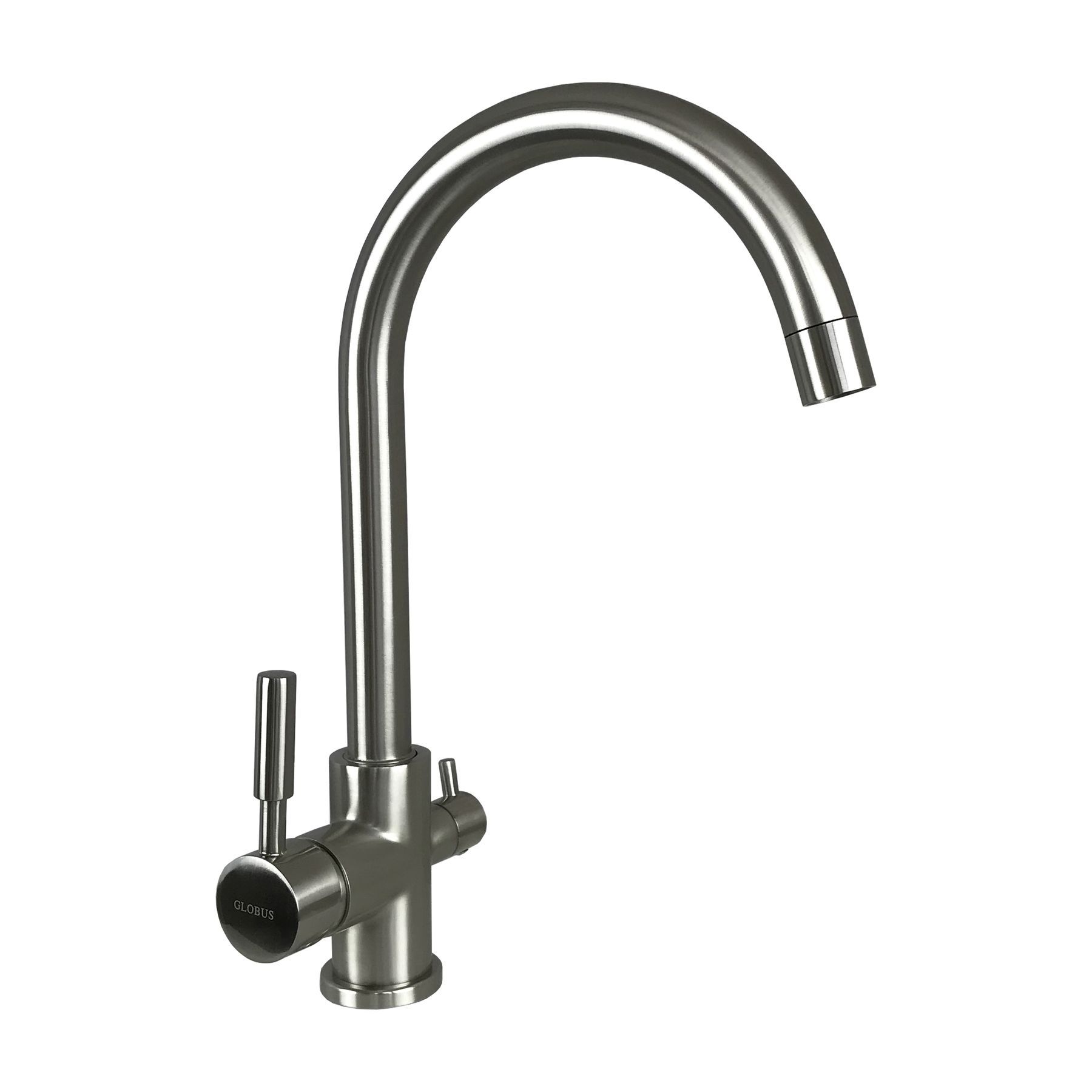 

Смеситель для кухни под осмос Globus Lux GLLR-0333-8-StSTEEL