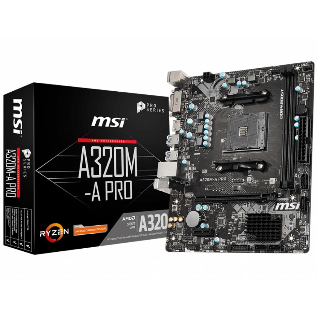 

Материнская плата MSI A320M-A PRO