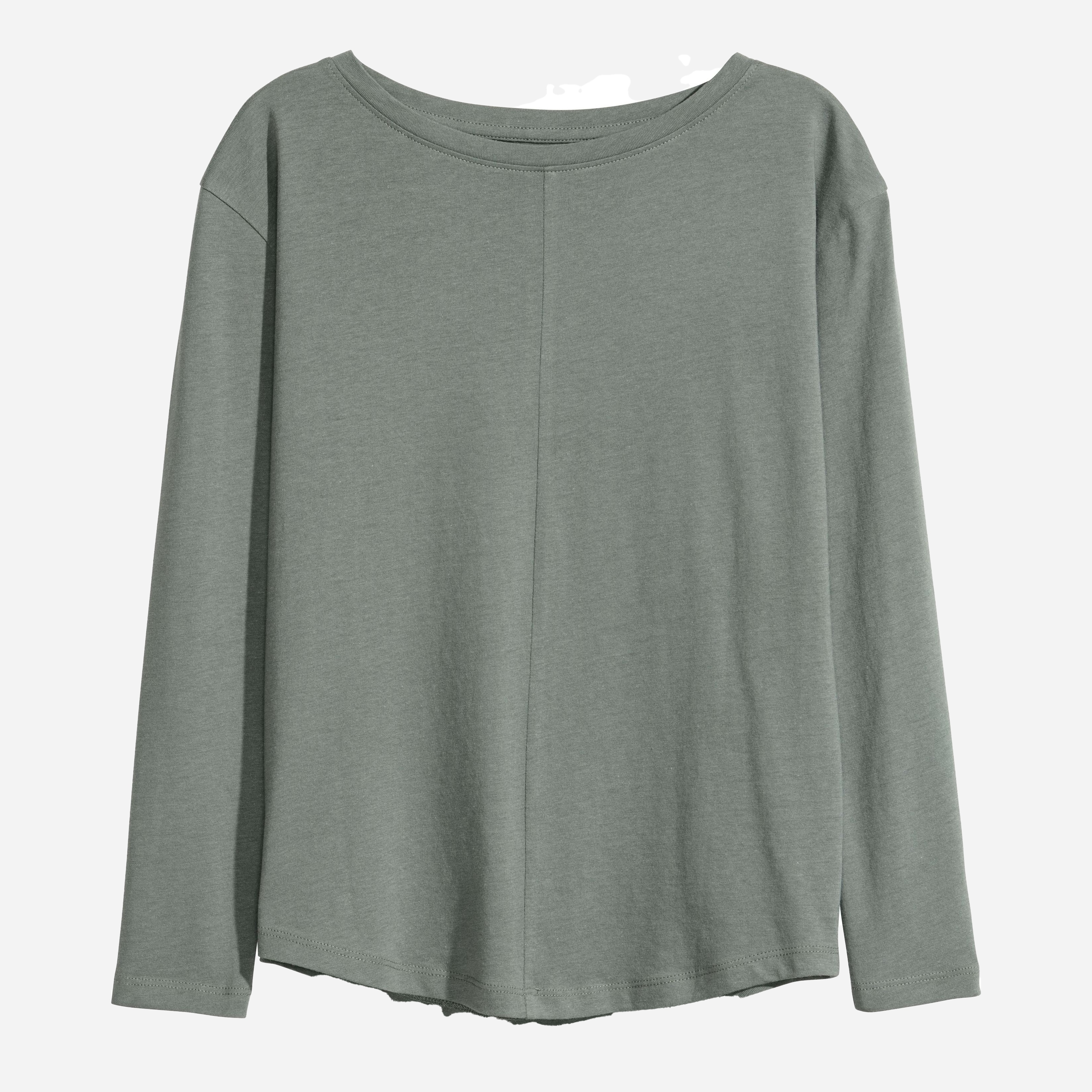 

Лонгслив H&M 5883307 146-152 см Светло-зеленый