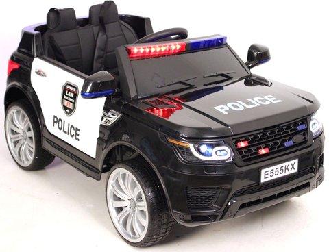 

Детский электромобиль Range Rover Police (2 мотора по 30W, MP3) ДЖИП Baby Tilly JC002 EVA BLACK Черный (JC002 EVA BLACK)