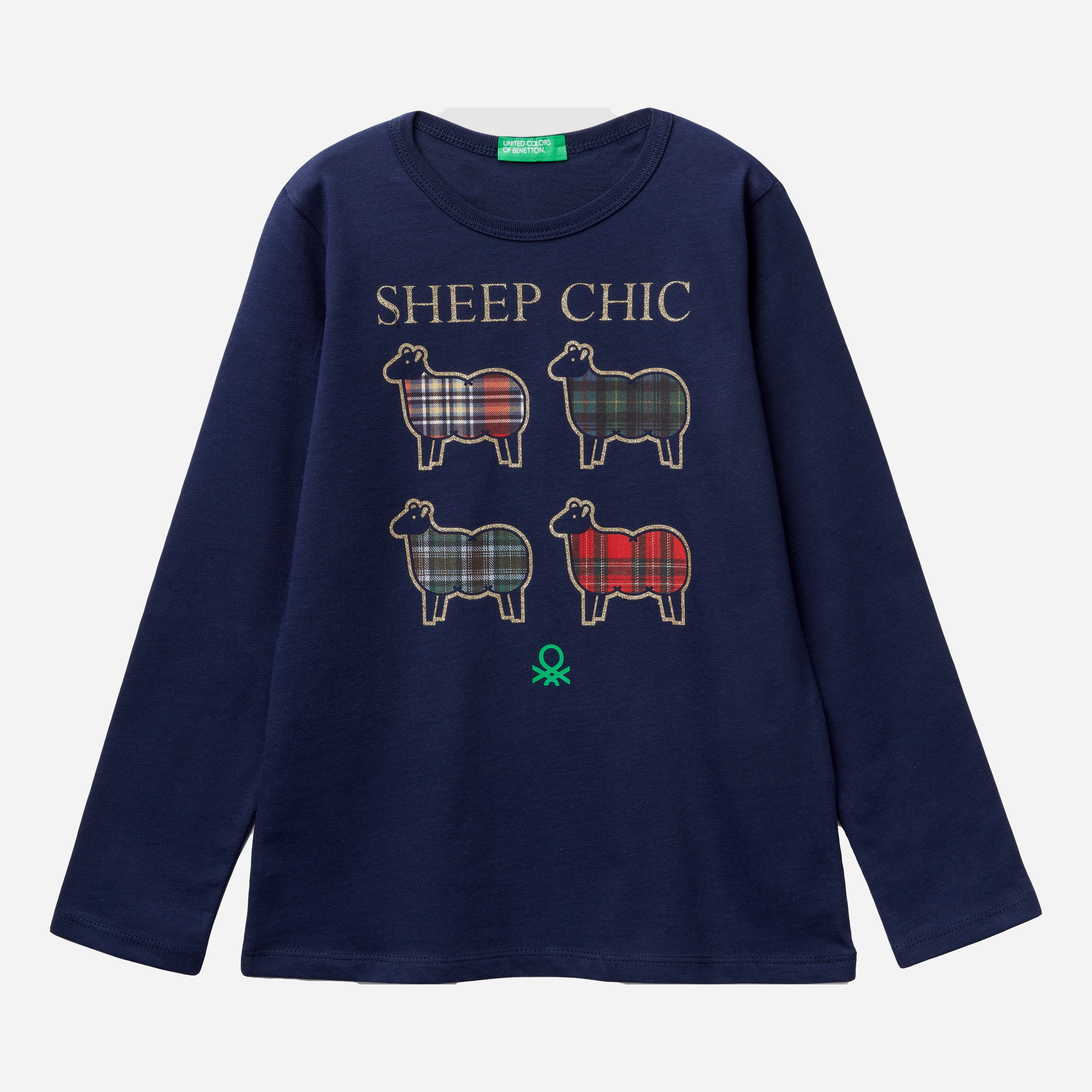 

Футболка с длинными рукавами United Colors of Benetton 3096C14SN.G-252 130 см M