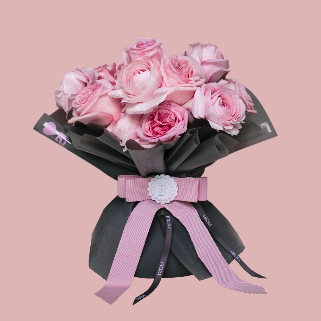 

Букет из свежих цветов Love you FIORI