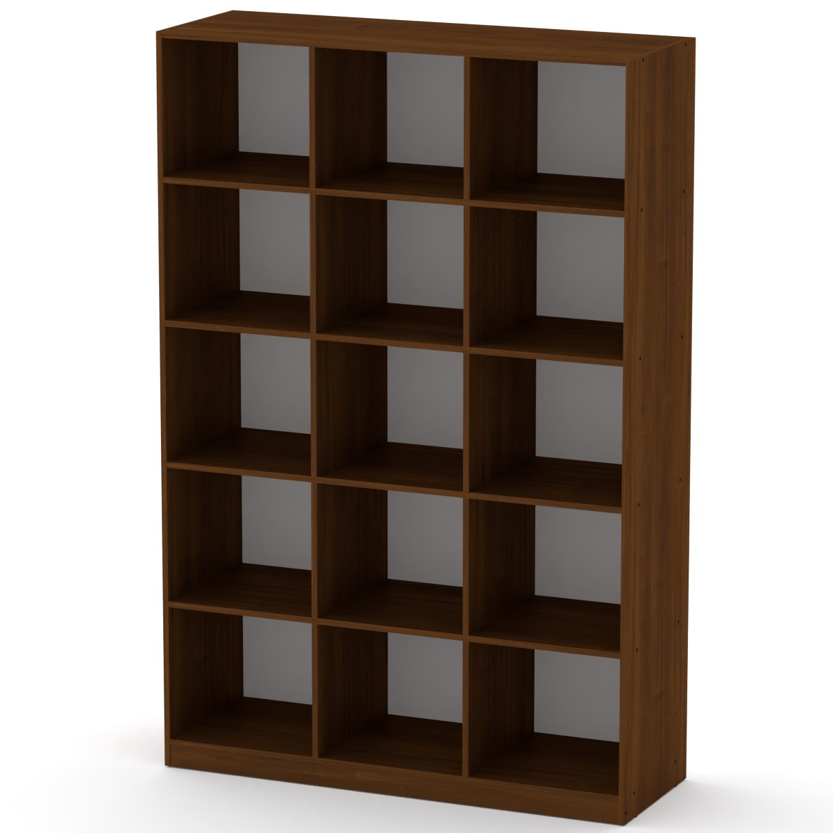 

Шкаф книжный Компанит КШ-3 орех экко (130х44,8х195 см)