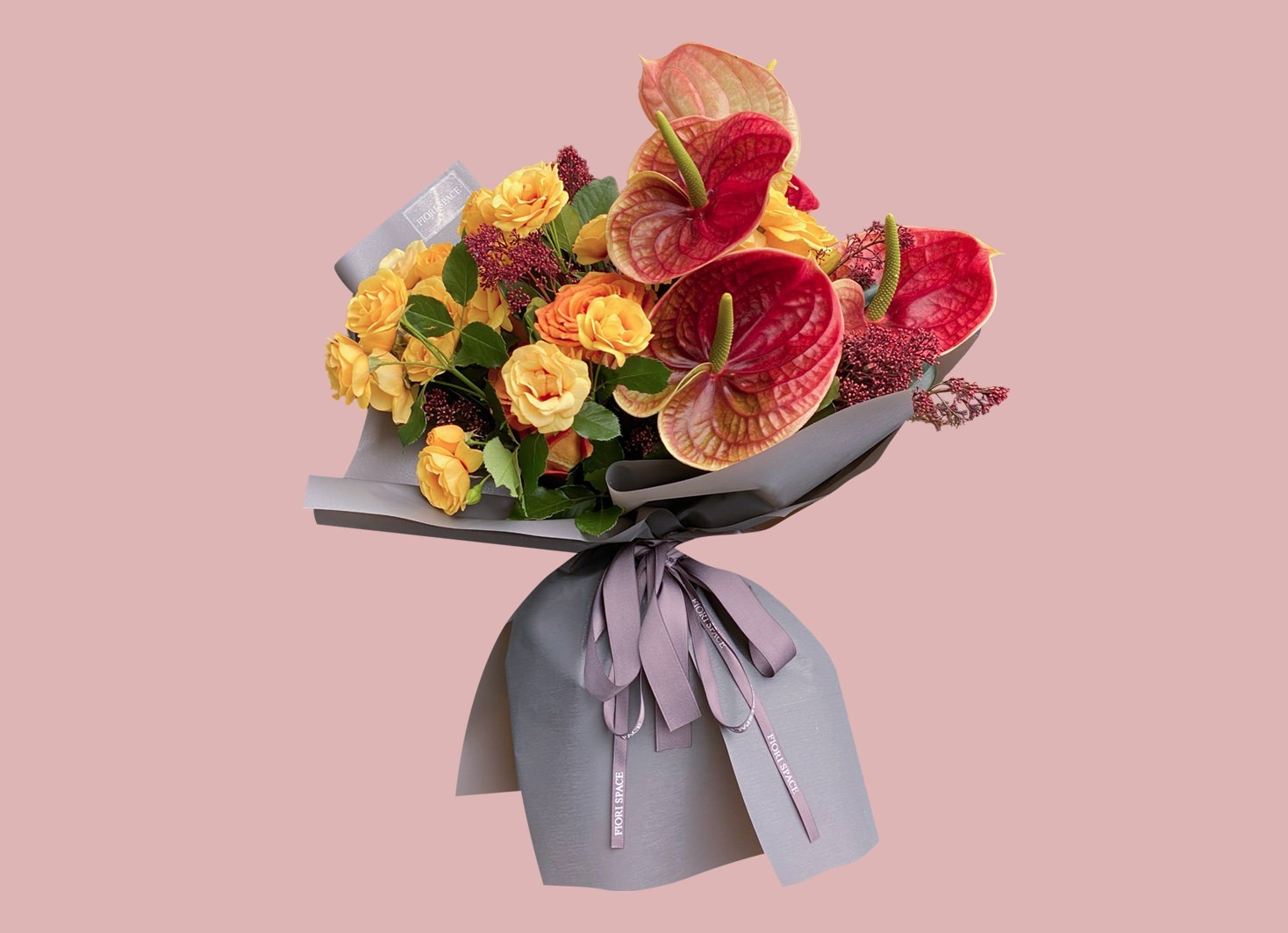 

Букет из свежих цветов Autumn FIORI