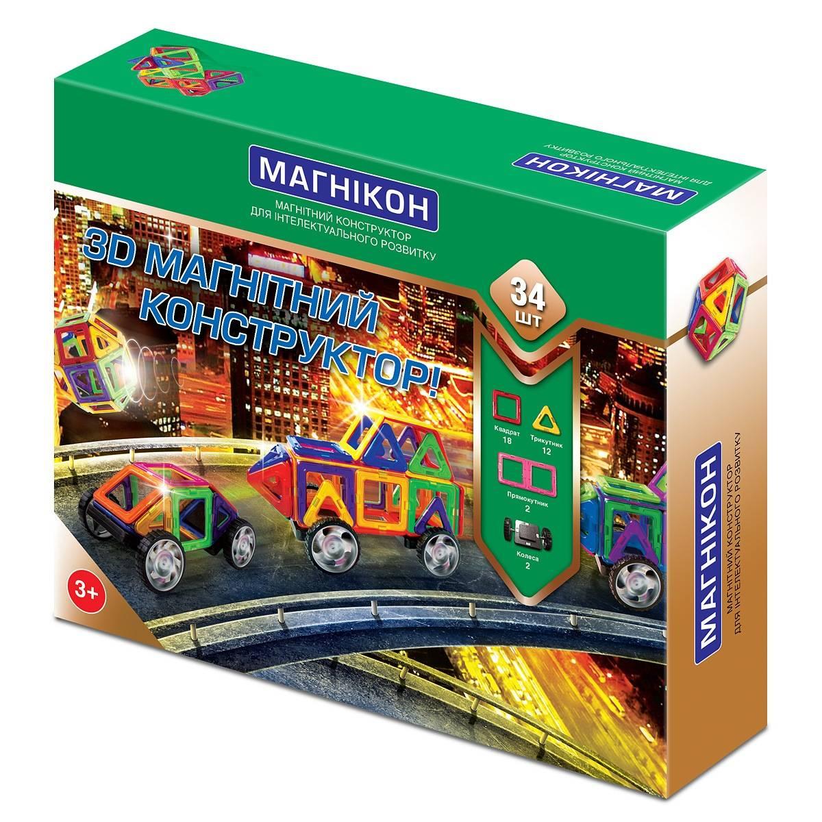 

Магнитный конструктор "Магникон" МК-34