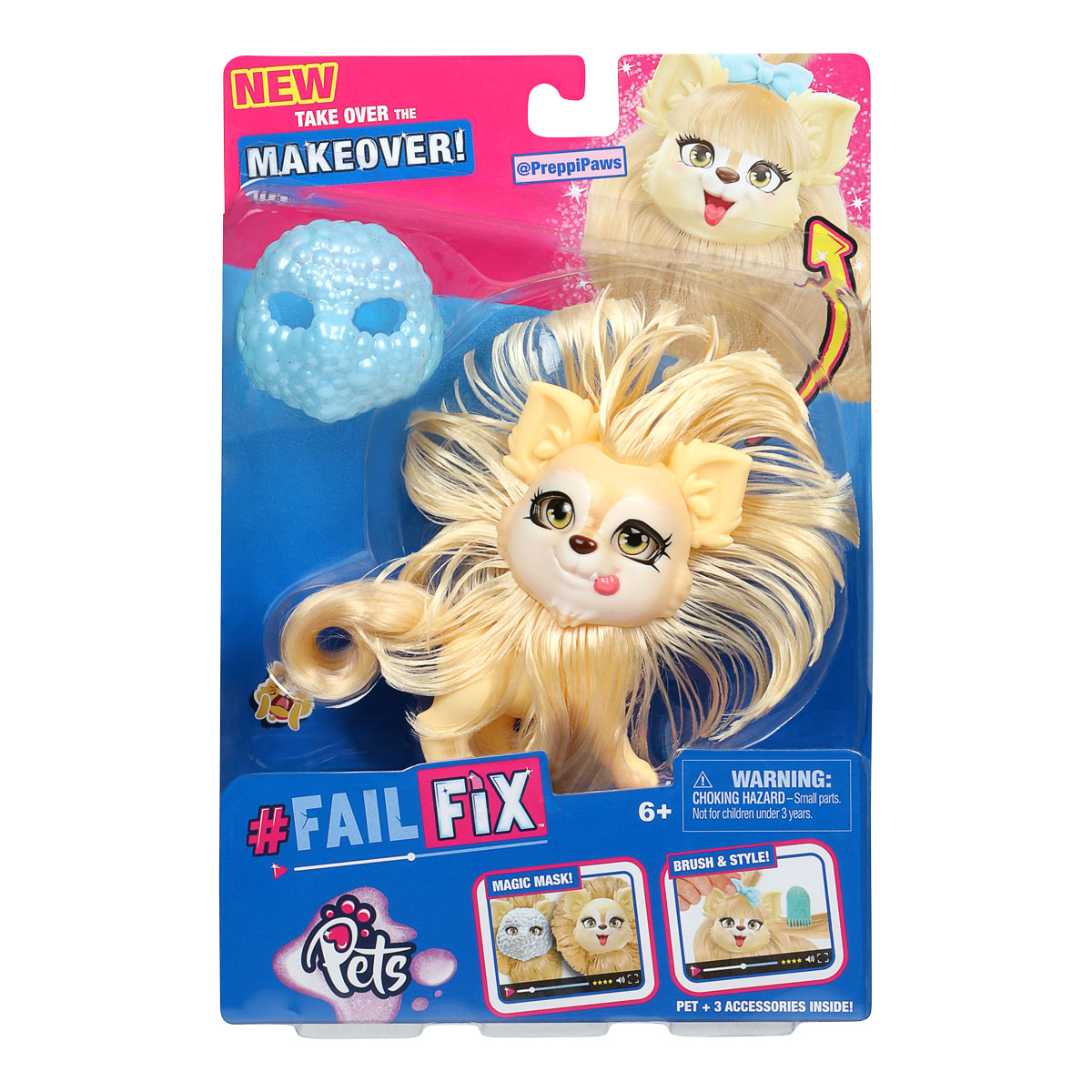 

Игровой набор с питомцем FAILFIX серии "TOTAL Makeover" - ПУШИСТИК