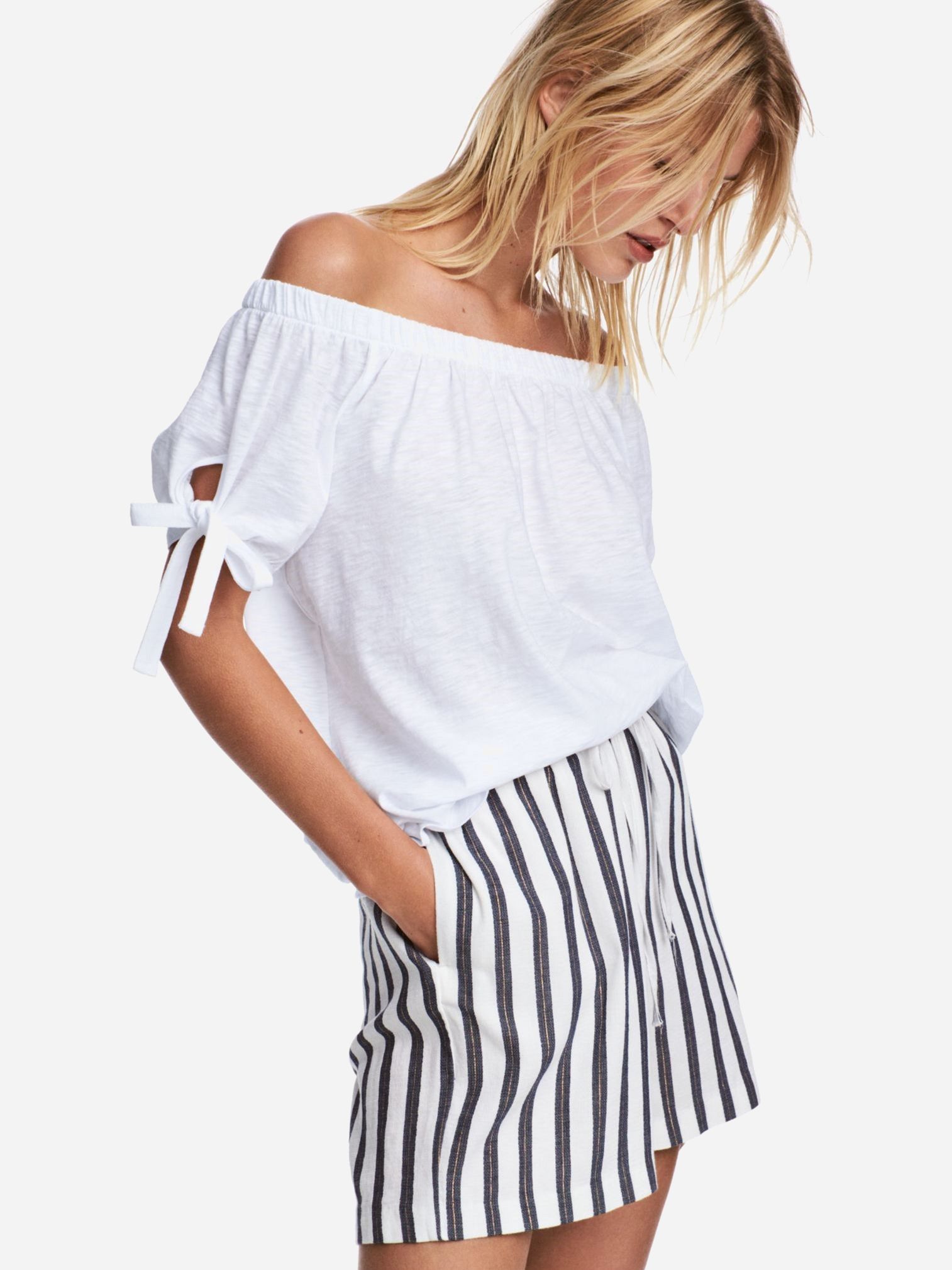 

Топ H&M 5621096RP6  Белый, Топ H&M 5621096RP6 XS Белый