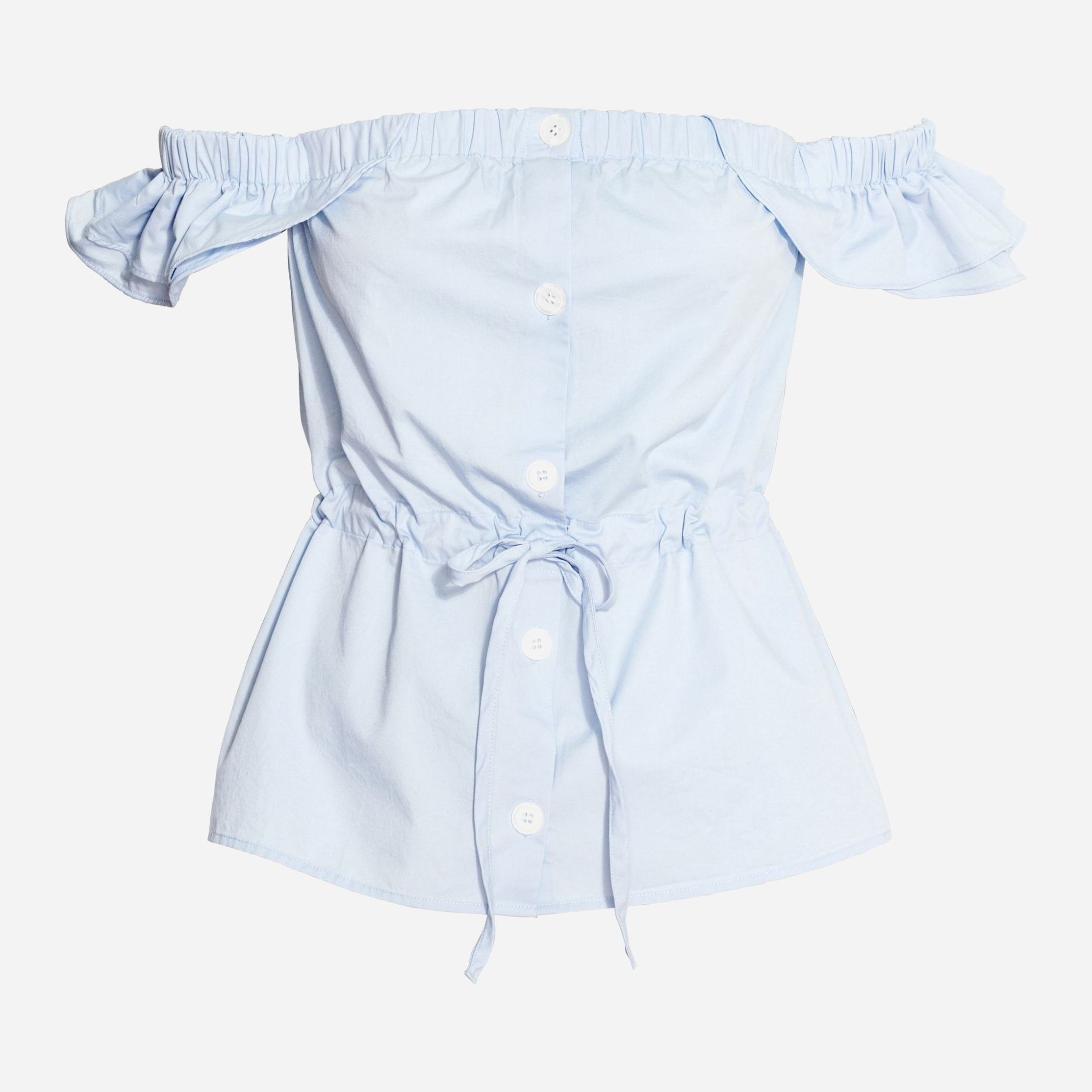 

Топ H&M 0510933-5  Голубой, Топ H&M 0510933-5 38 Голубой