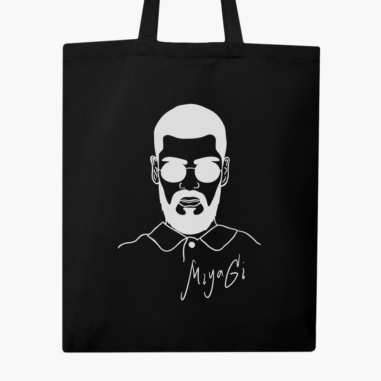 

Эко сумка шоппер Мияги и Эндшпиль (MiyaGi and Endspiel) (9227-3392) 41x35 см Черный