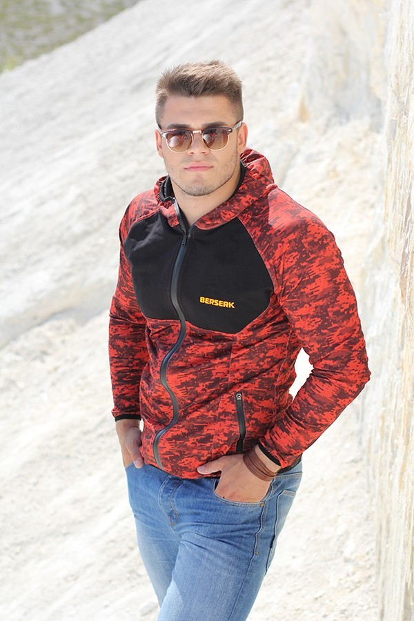 

Худи спортивная мужская на змейке Berserk Sport Evolution Fit red камуфляжный рисунок ST2017R  2292950000010, Худи спортивная мужская на змейке Berserk Sport Evolution Fit red камуфляжный рисунок ST2017R 2XL 2292950000010