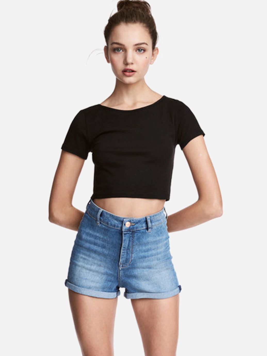 

Топ H&M 4765835RP2  Черный, Топ H&M 4765835RP2 L Черный