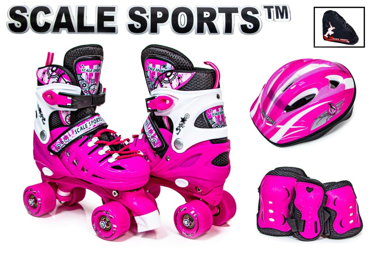 

Комплект квадов Scale Sport Pink, размер 34-37