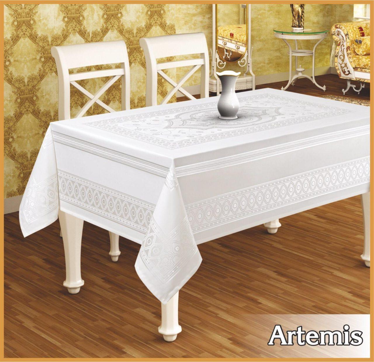 

Скатертина тефлон Maison Royale 160*220 Artemis Cream