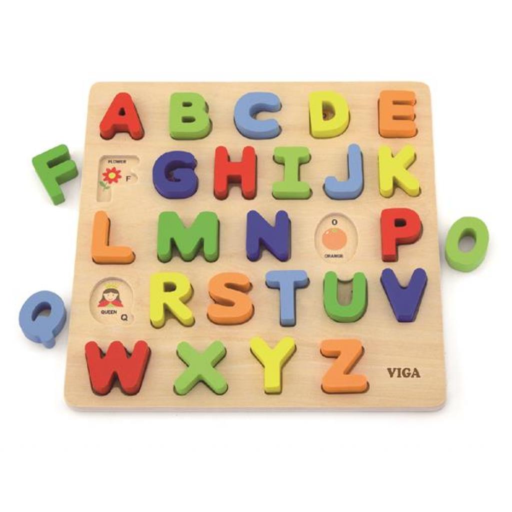 

Развивающая игрушка Viga Toys Алфавит слово на букву (50124)