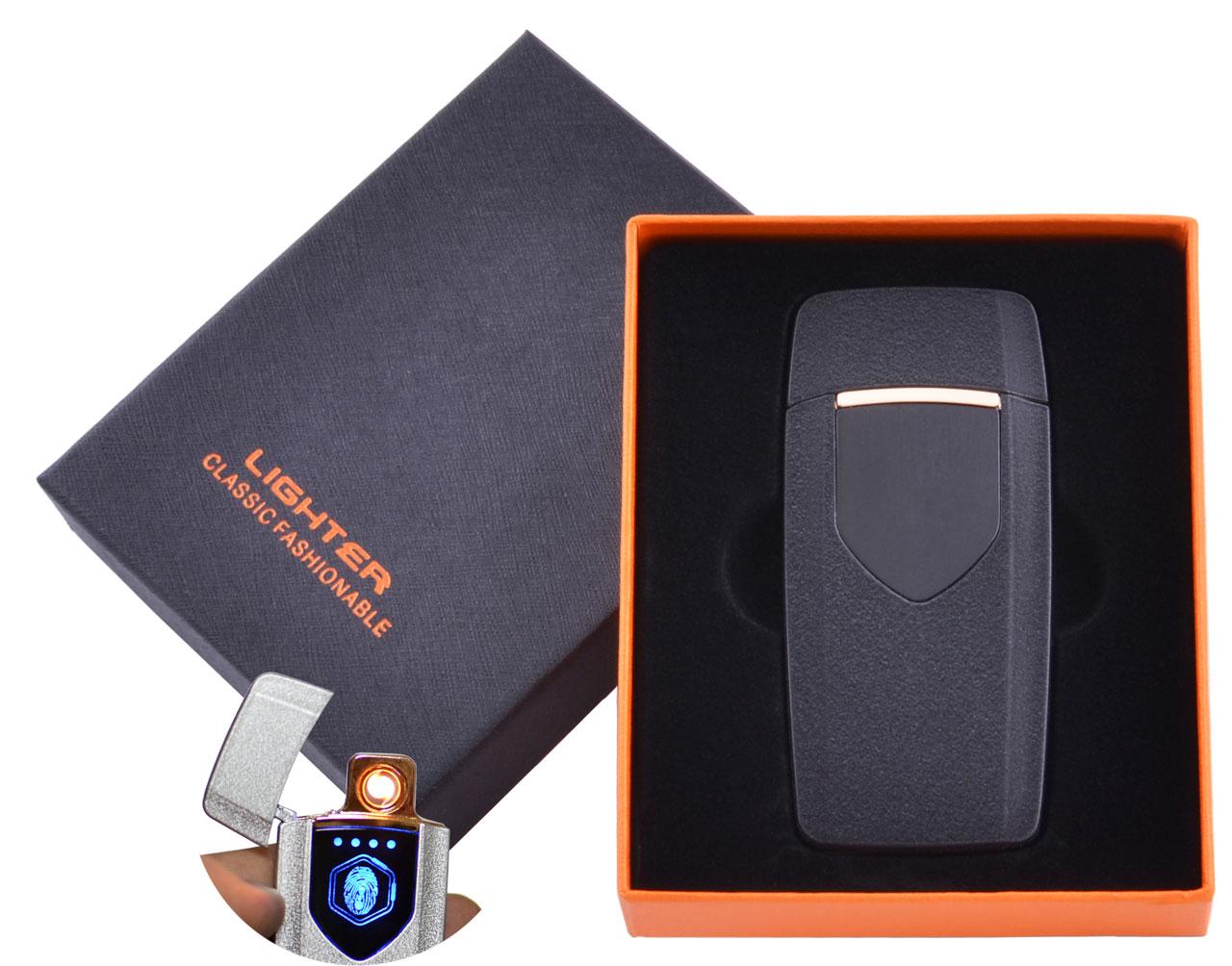 

USB зажигалка в подарочной упаковке Lighter (Спираль накаливания) №HL-57 Black
