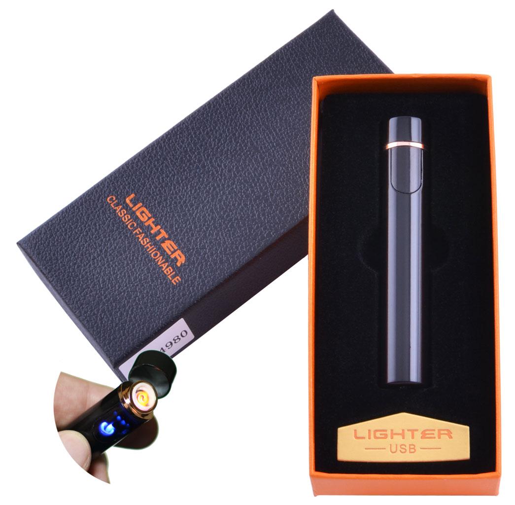 

USB зажигалка в подарочной упаковке Lighter (Спираль накаливания) №XT-4980 Black