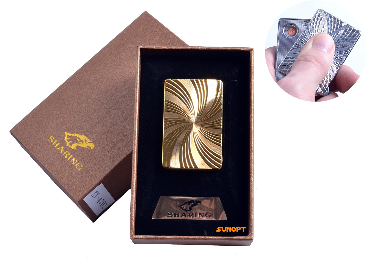 

Зажигалка подарочная SHARING (спираль накаливания, USB) №4701-2