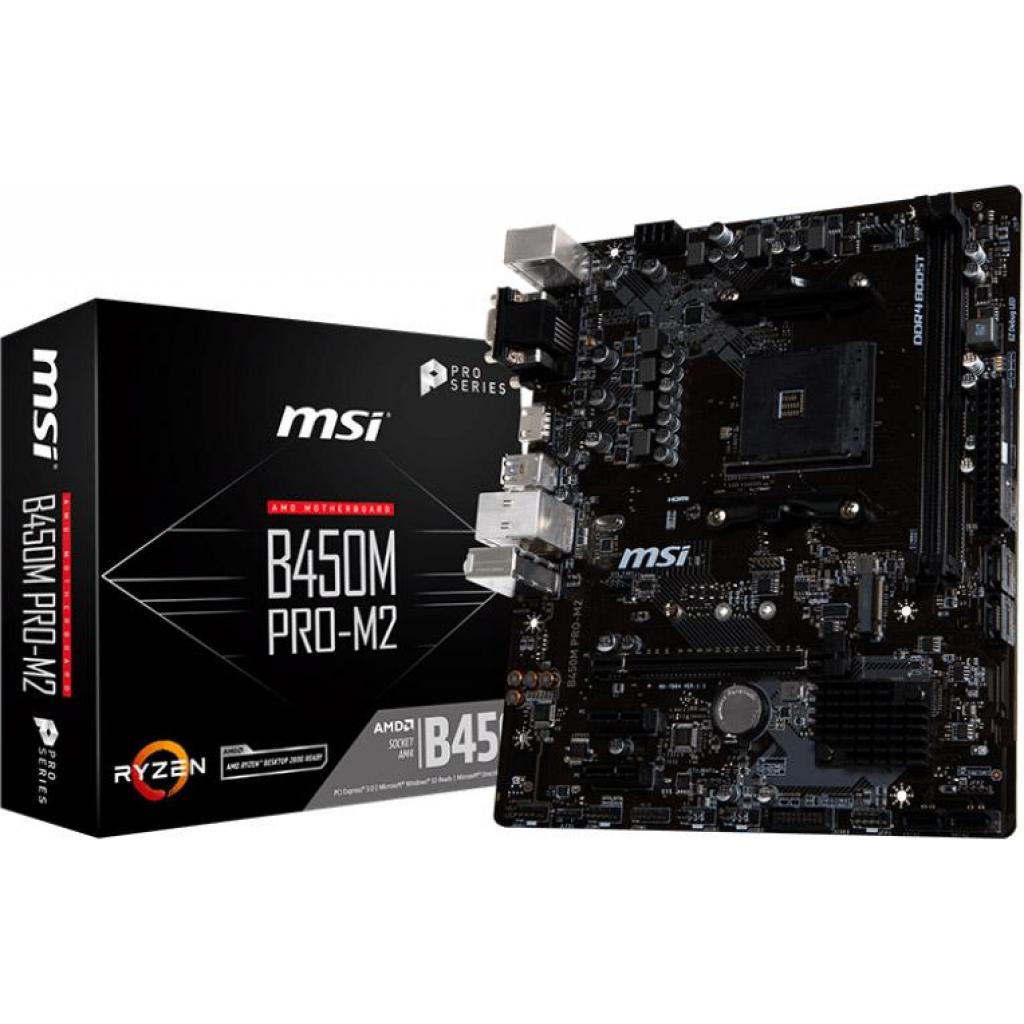 

Материнская плата MSI B450M PRO-M2 (B450M PRO-M2) Over-Stock