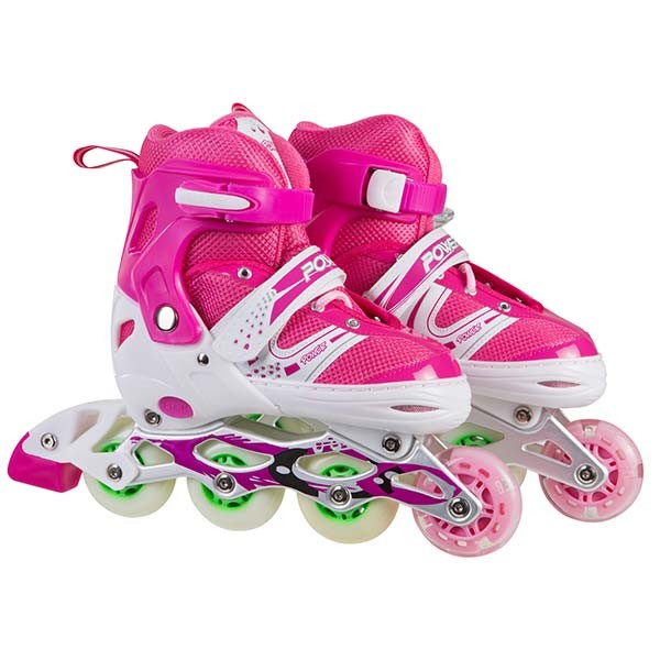 

Ролики (роликовые коньки) раздвижные М (35-38) розовые 1100/2 \1