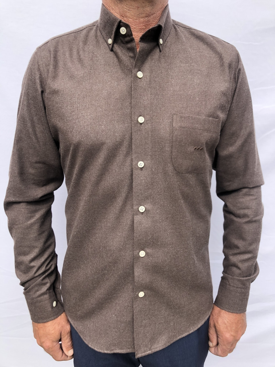 

Мужская рубашка BOSMEN BAYER  (44) Коричневый, Мужская рубашка BOSMEN BAYER XL (44) Коричневый