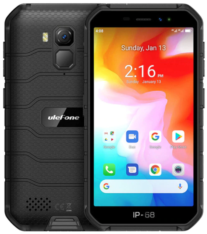 

UleFone Armor X7 2/16 Gb black IP68, NFC