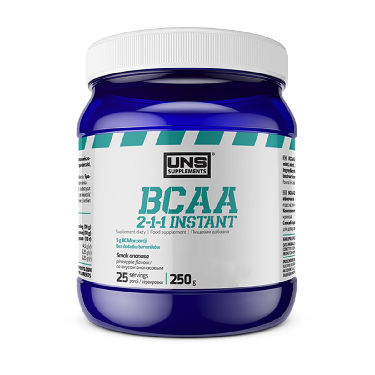 

Аминокислоты UNS BCAA 2 1 1 Instant 250g Pineapple