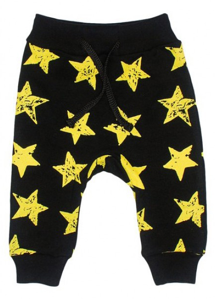 

Штанишки MISHKA Stars чёрные 80 (1744-80)