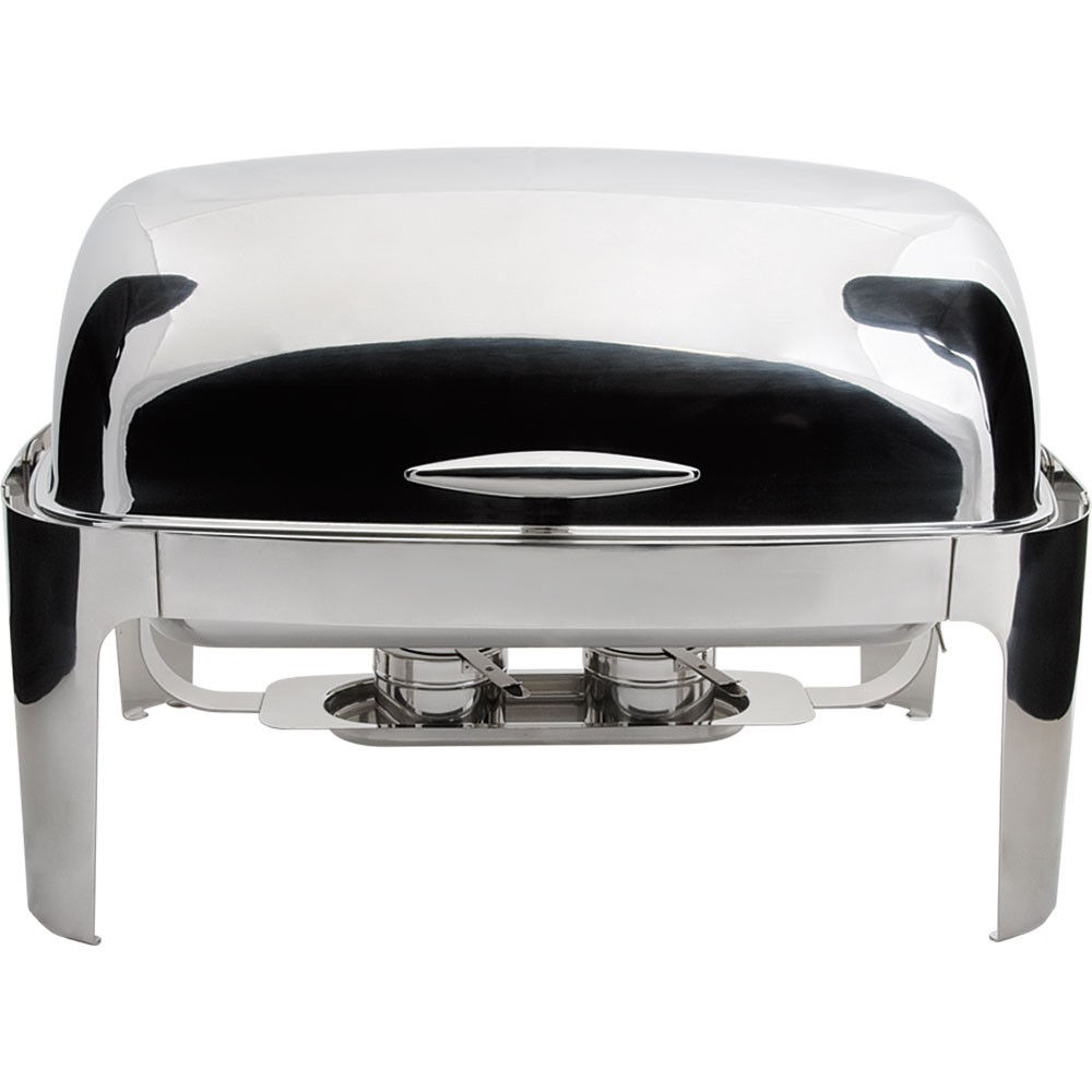 

Чафиндиш (емкость для подогрева) Stalgast 437010 Roll-Top DELUX 670х520 мм, h-450 мм