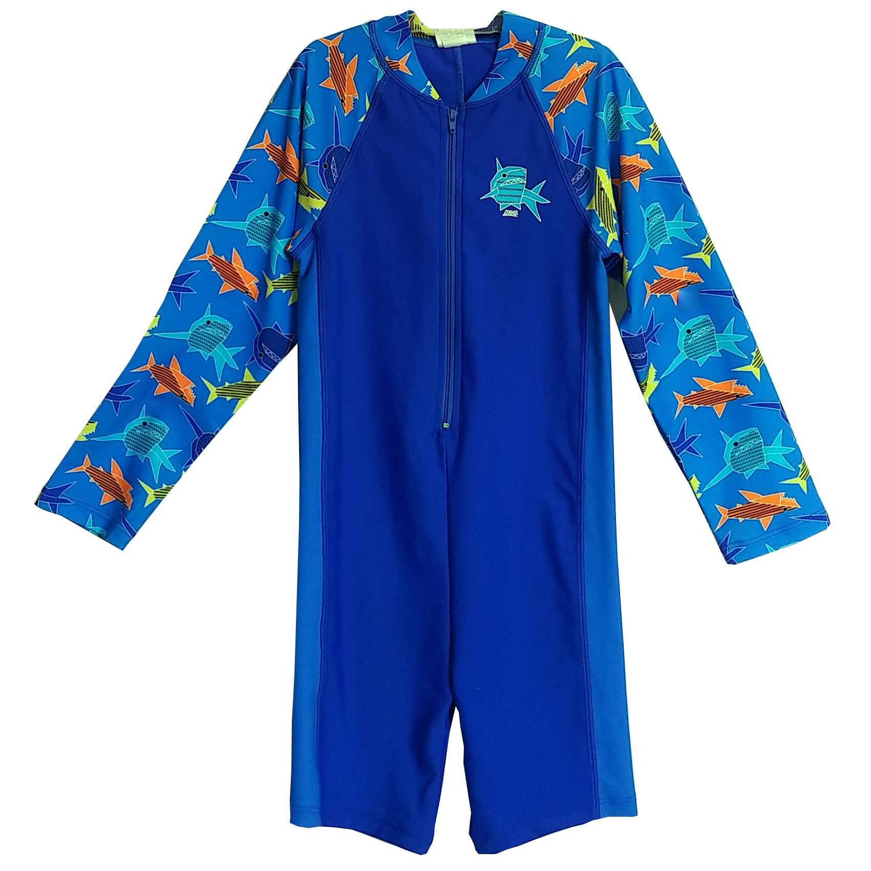

Костюм детский з лайкры ZOGGS Ice Friends Long Sleeve All In One +50 UPF 8 лет 463842.YETI.28