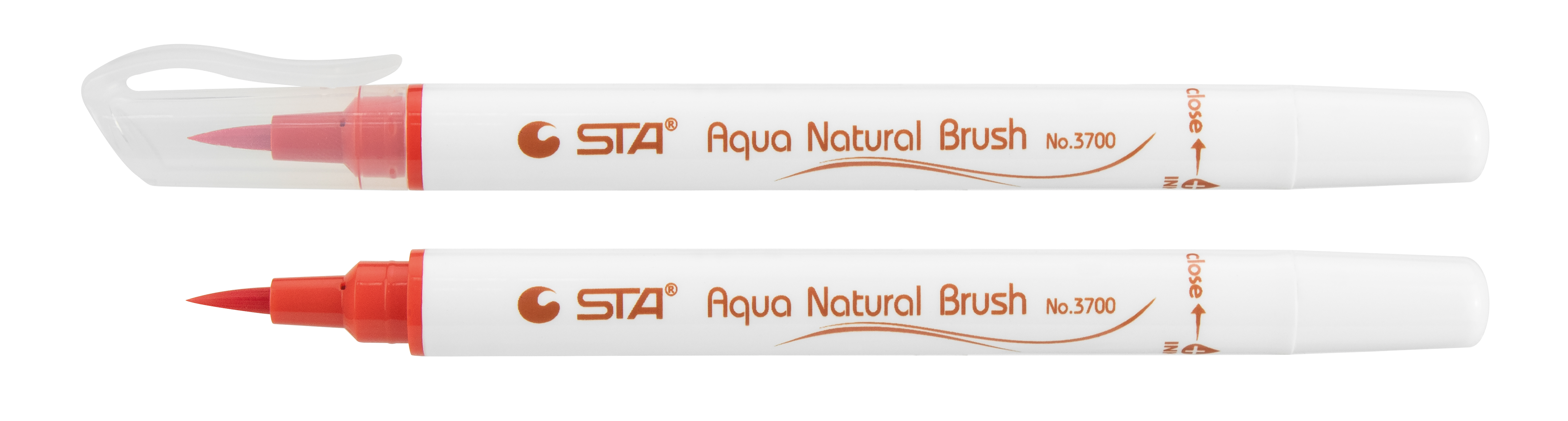 

Маркер-кисть акварельный STA 3700 Aqua Natural Brush 3700 коралловый 10 шт (STA3700-15)