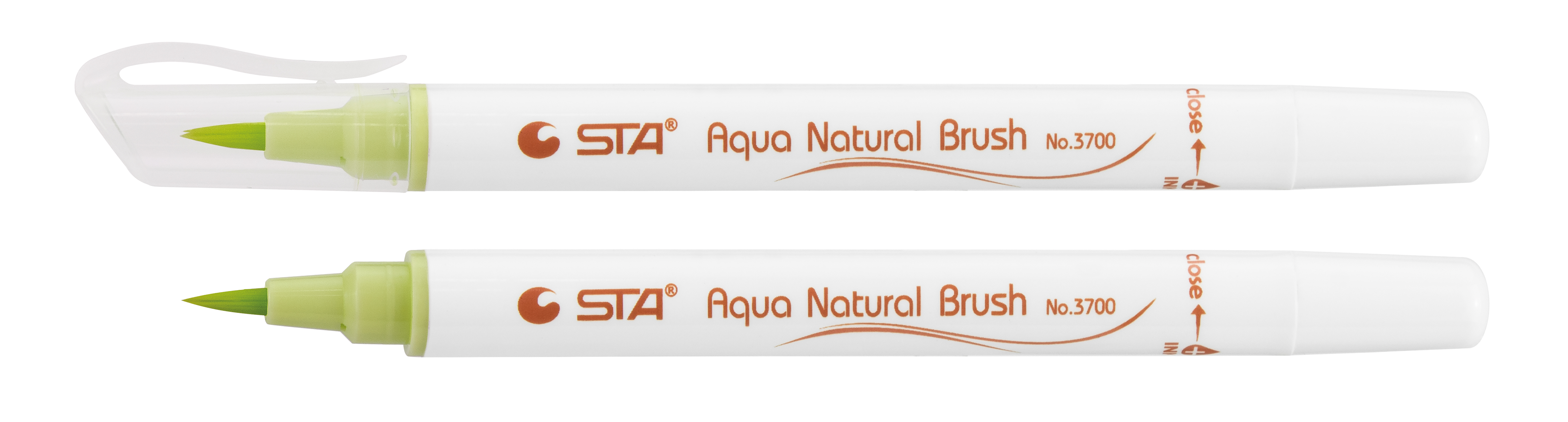 

Маркер-кисть акварельный STA 3700 Aqua Natural Brush 3700 лимонно-зеленый 10 шт (STA3700-43)
