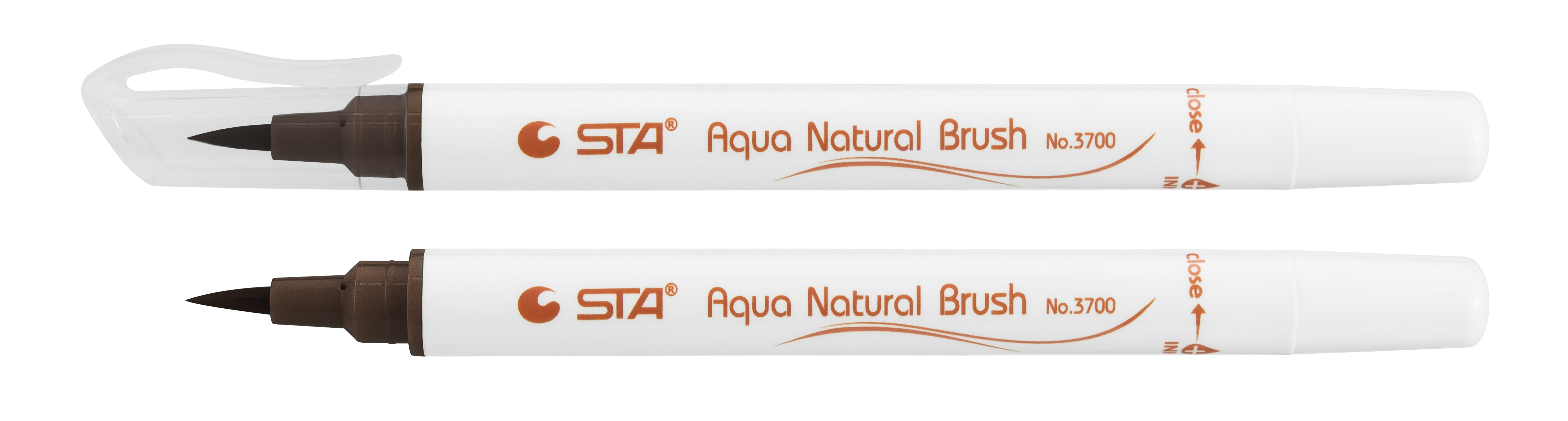 

Маркер-кисть акварельный STA 3700 Aqua Natural Brush 3700 шоколадный 10 шт (STA3700-81)