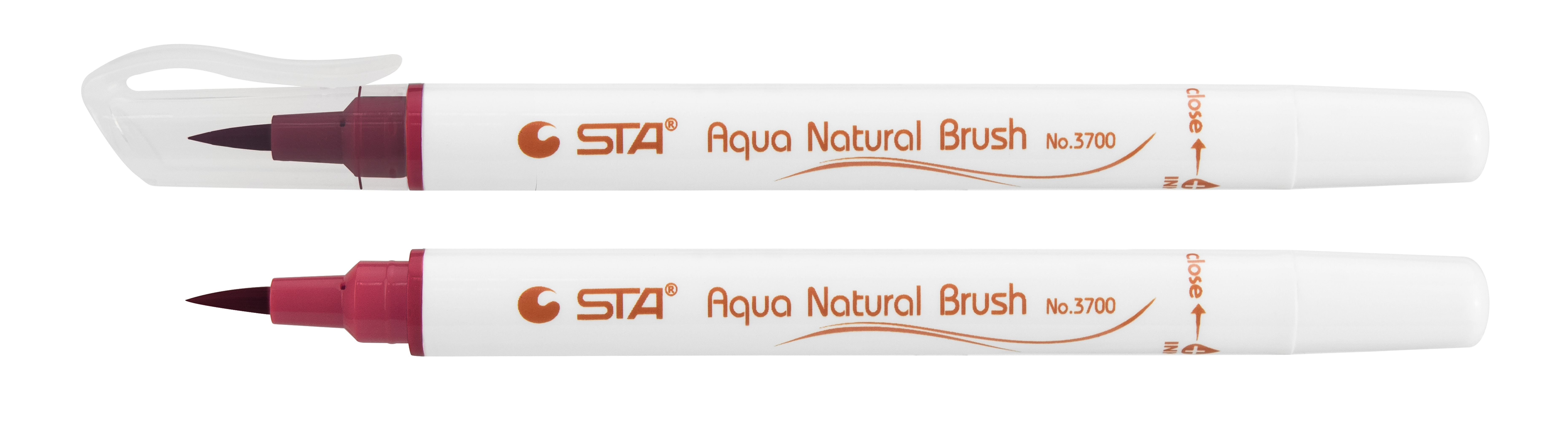 

Маркер-кисть акварельный STA 3700 Aqua Natural Brush 3700 красное вино 10 шт (STA3700-83)