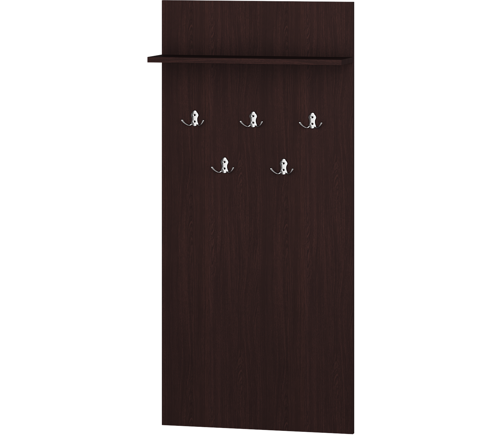 

Вешалка Эверест Щит 600 Соната 60x17x130 см Венге темный