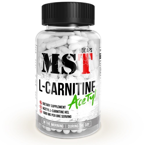 

Жироспалювачі MST L-Carnitine Acetyle, 90 капс.