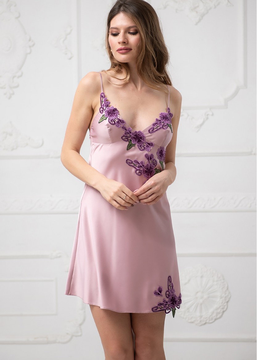 

Сорочка Petynia 1039/1 Komilfo сирень  1039/1, Сорочка Petynia 1039/1 Komilfo сирень S 1039/1