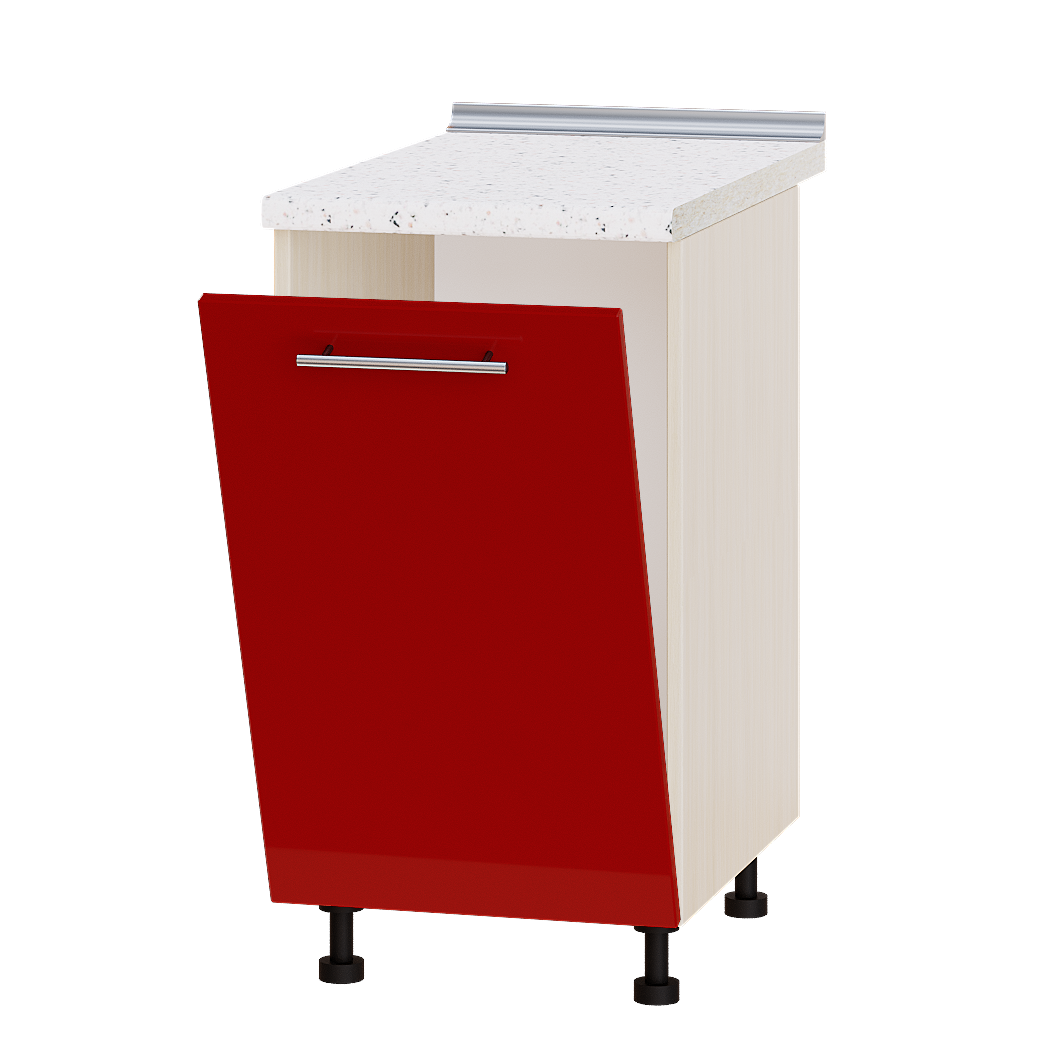 

Фасад кухонный Модерн Эверест для посудомоечной машины ПМ-450 Красный Глянец - 45х1.6х72см