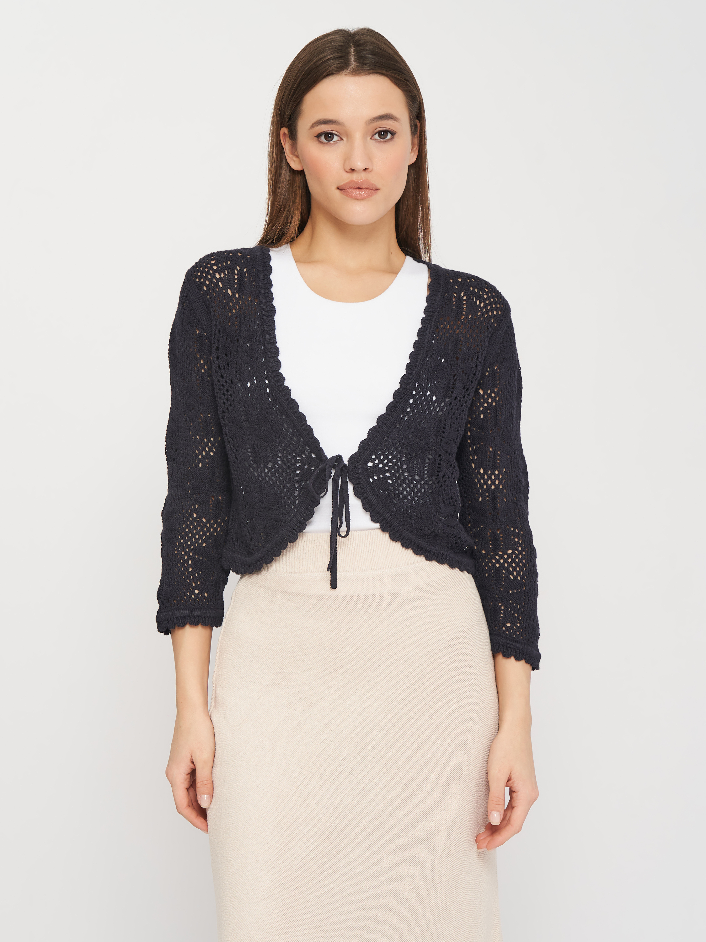 

Болеро Tom Tailor tm03300263  Темно-синее, Болеро Tom Tailor tm03300263 L Темно-синее