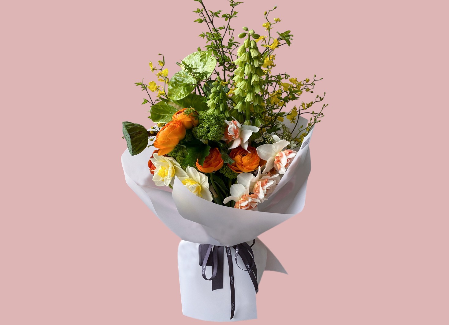 

Букет из свежих цветов Floral color FIORI
