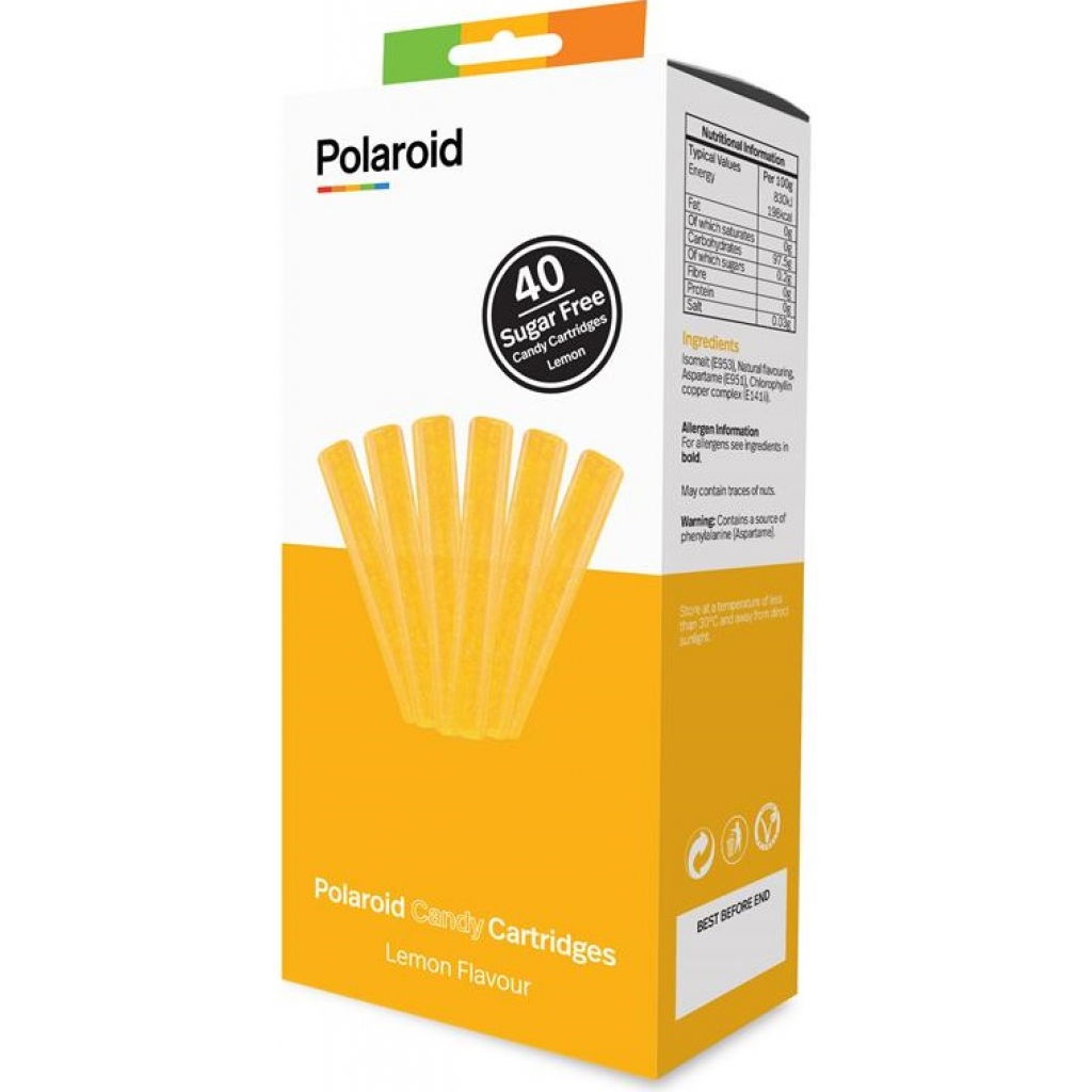 

Стержень для 3D-ручки Polaroid Candy pen, лимон, желтый (40шт) (PL-2507-00)