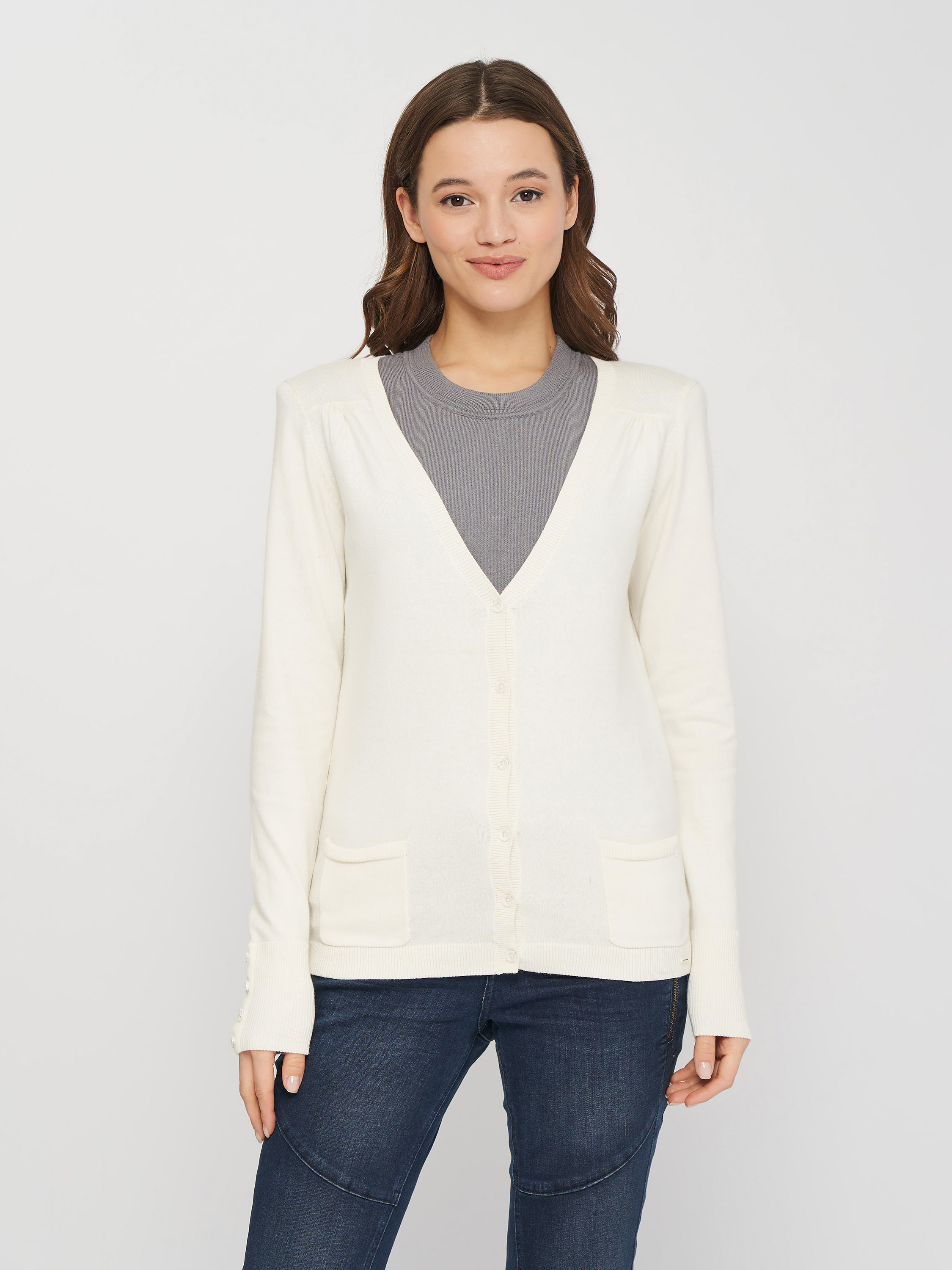

Кардиган Tom Tailor tm03300230  Молочный, Кардиган Tom Tailor tm03300230 L Молочный