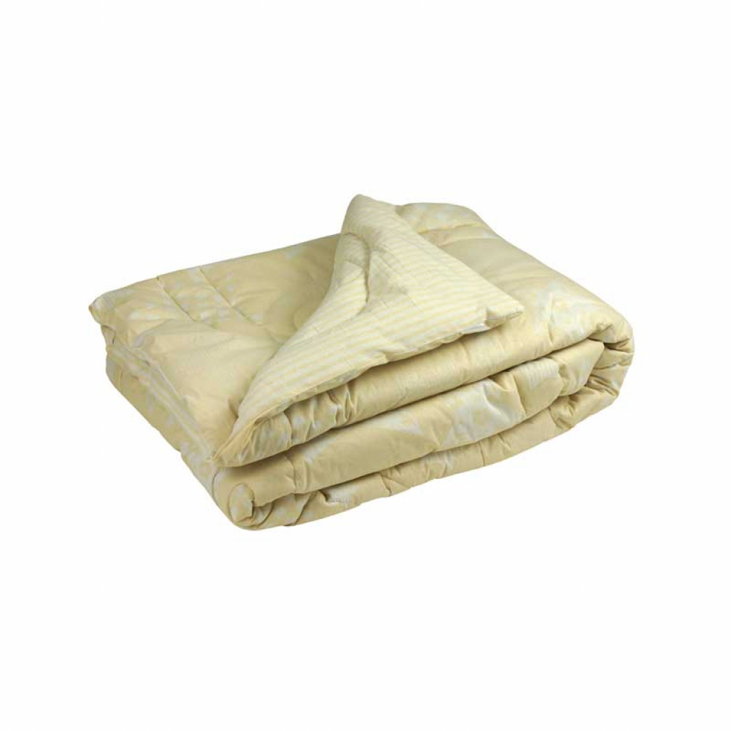 

Одеяло Руно Шерстяное Beige Star бежевое 200х220 см (322.116ШУ_Beige star)